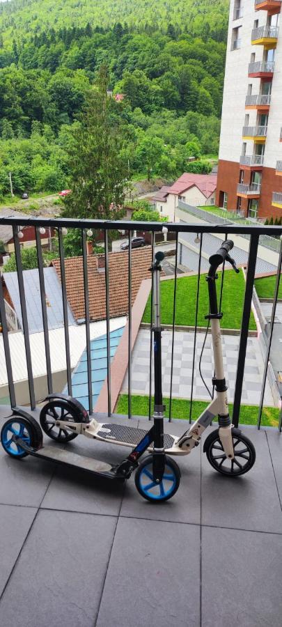 شقة Belle View Sinaia-Free Parking المظهر الخارجي الصورة